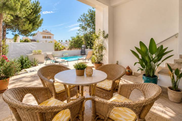 Ferienhaus 'Can Quiros' mit Meerblick, privatem Pool und Wlan in Can Picafort, Santa Margalida