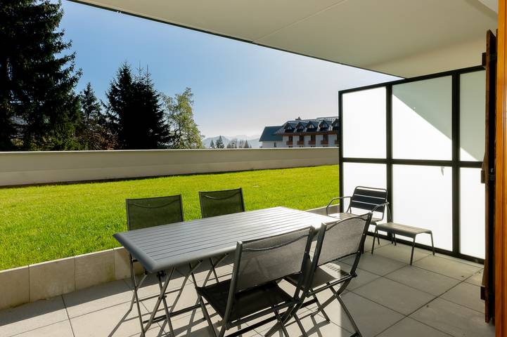 Appartement de vacances pour 4 personnes, avec jardin