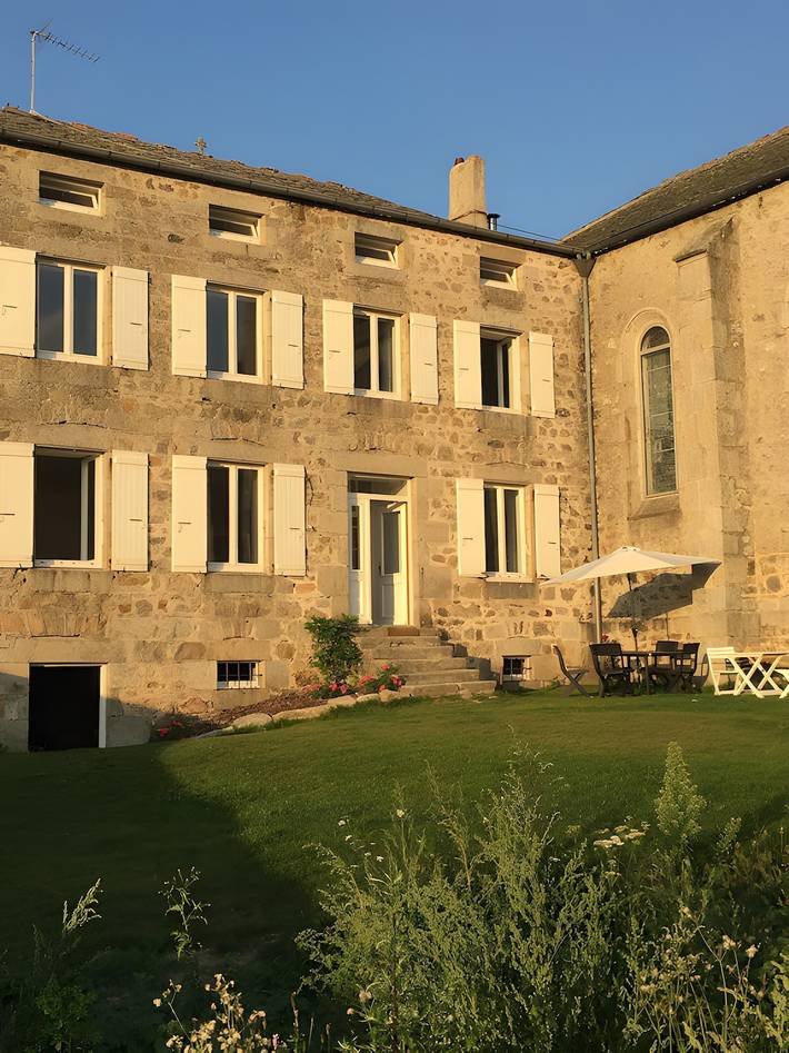Maison de vacances pour 12 personnes, avec jardin en Haute-Loire
