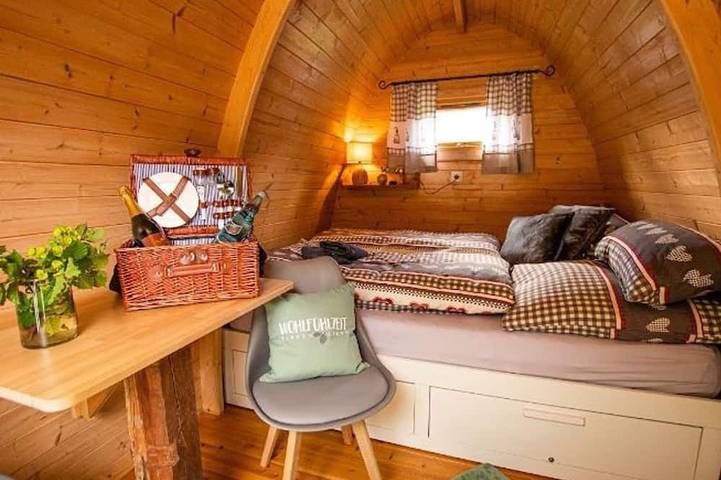 Ferienhaus für 2 Personen, mit Sauna und Garten
