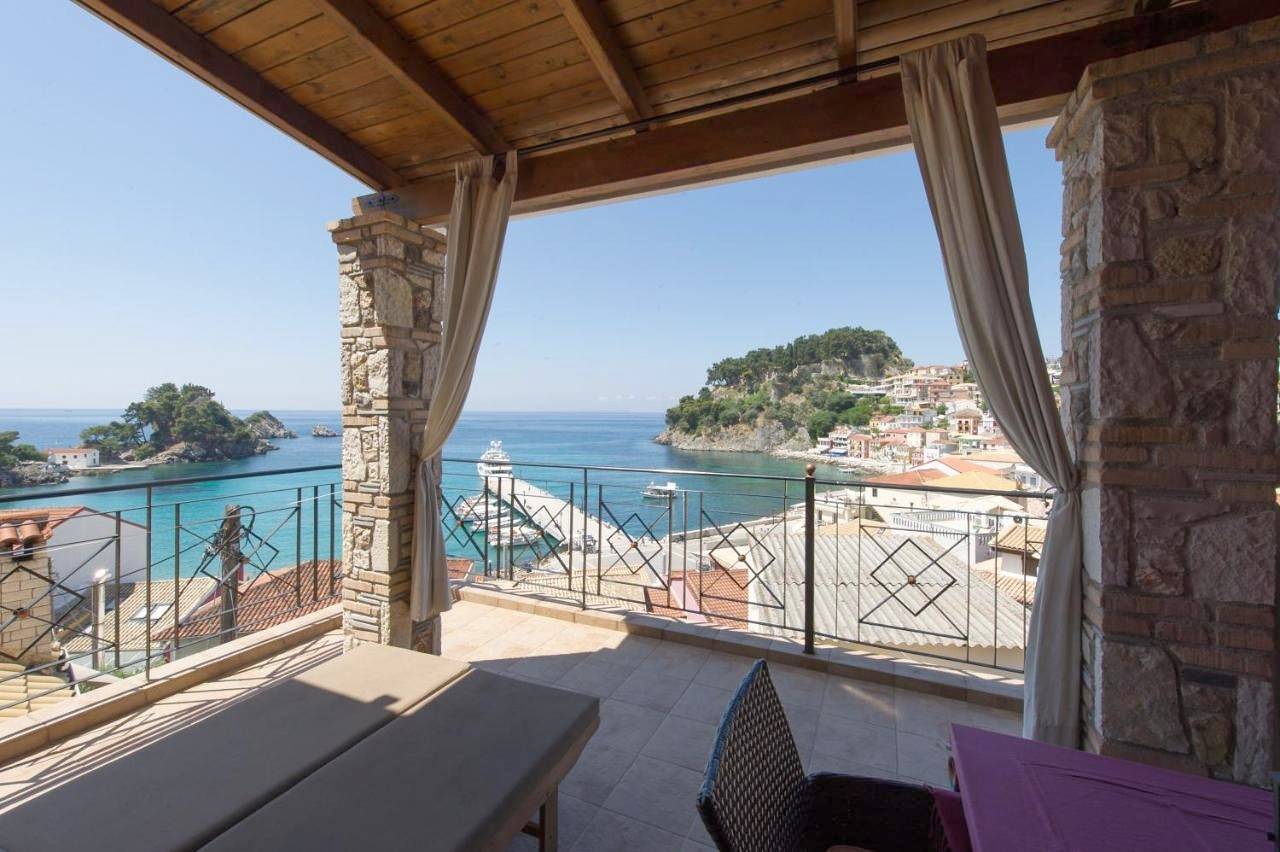 Geheel appartement, Studio with Street View in Parga Stad, Preveza periferie-district