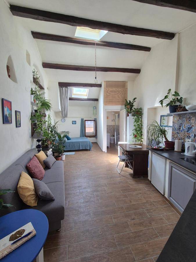 Location de vacances pour 3 personnes, avec vue à Calcata