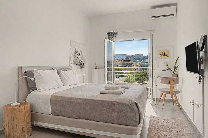 Apartament wakacyjny dla 2 osób, z Balkon w Ateny