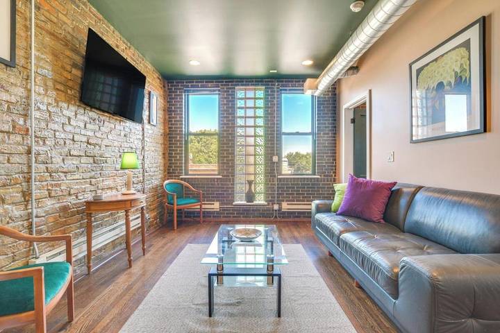 Loft voor 4 personen, met balkon in Chicago