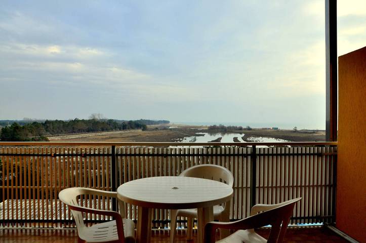 Ferielejlighed for 7 personer, med balkon/terrasse og havblik i Bibione