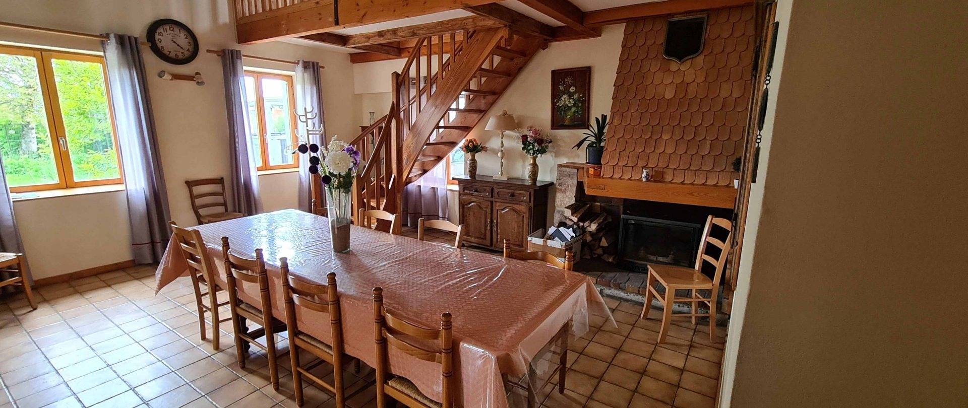 Grand gîte dans la région des Lacs à Bonlieu Jura in Bonlieu, Jura