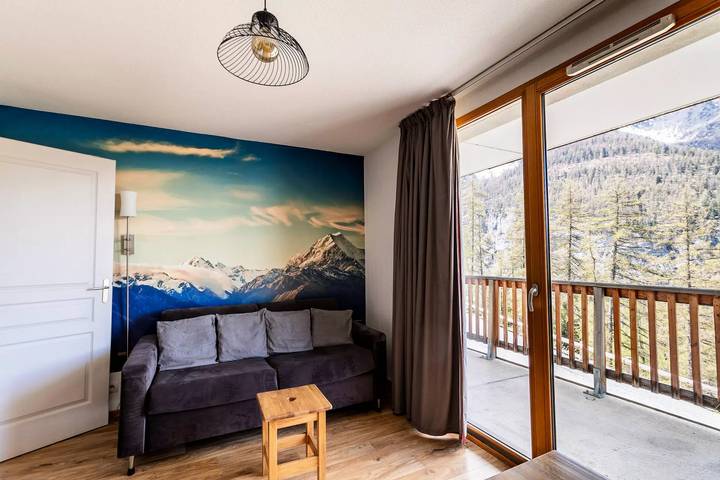 Chalet pour 6 personnes, avec balcon à Les Orres - 3