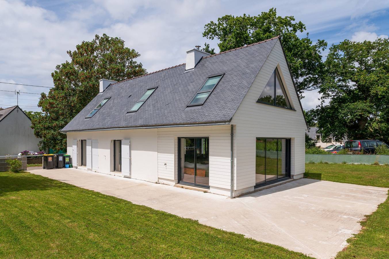 Ferienhaus 'Riantec' mit privater Terrasse, Garten und Wlan in Riantec, Côte des Mégalithes