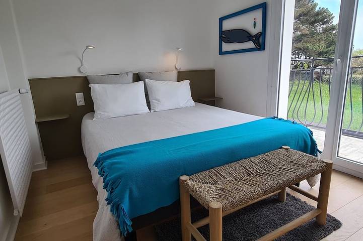 Location de vacances pour 8 personnes, avec jardin dans Plage Lehan - 2