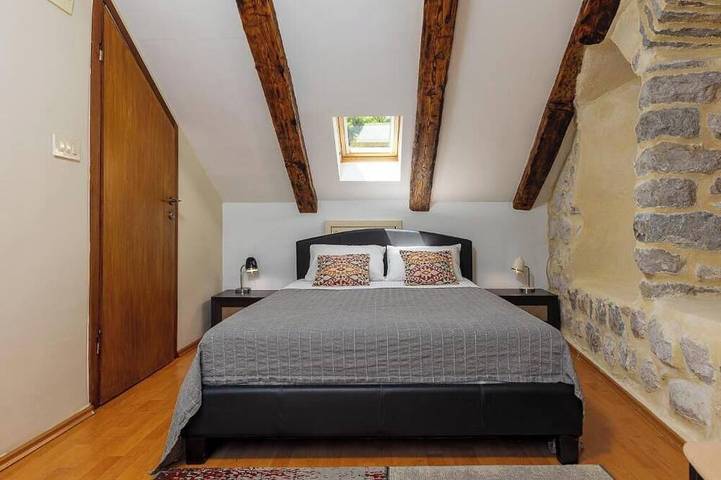 Historic Waterfront House — Authentic Stone Gem on the Stunning Bay of Kotor in Muo, Bay of Kotor
