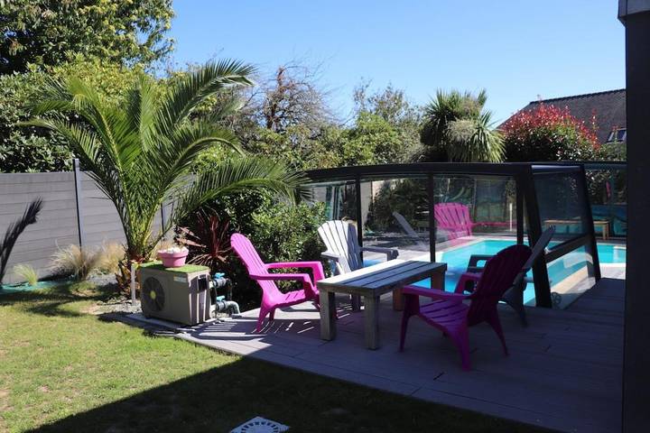 Location de vacances pour 12 personnes, adapté aux familles à Rédené - 3