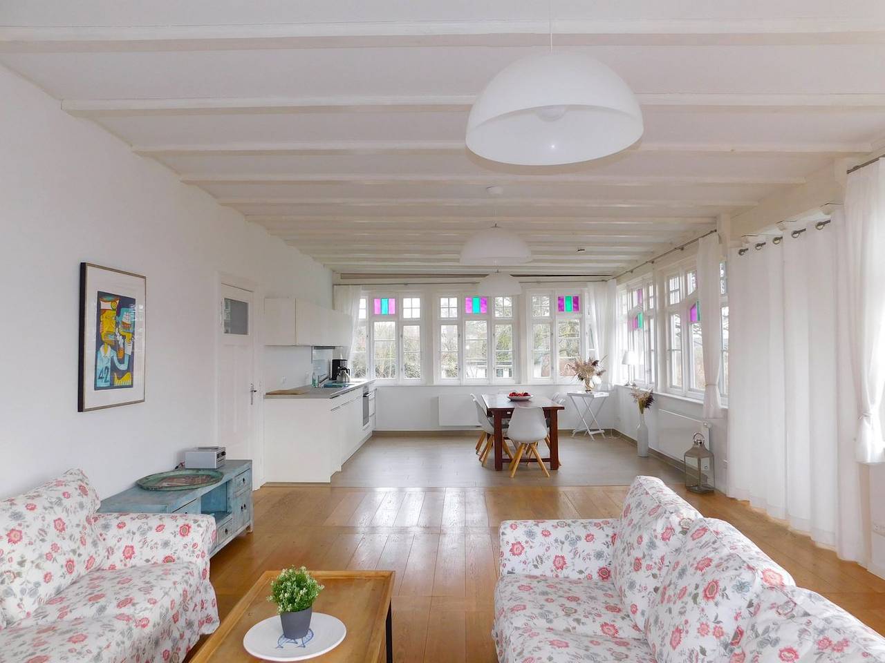 Ganze Wohnung, Ferienwohnung "Boddenhaus Wohnung 3" - 1. Obergeschoss ca.98 m² für 2-4 Personen in Althagen, Ahrenshoop