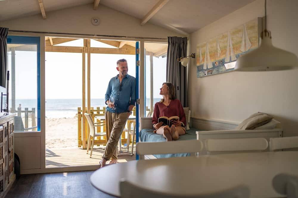 Strandhaus in Wijk aan Zee mit Meerblick in Wijk aan Zee, Niederländische Nordsee