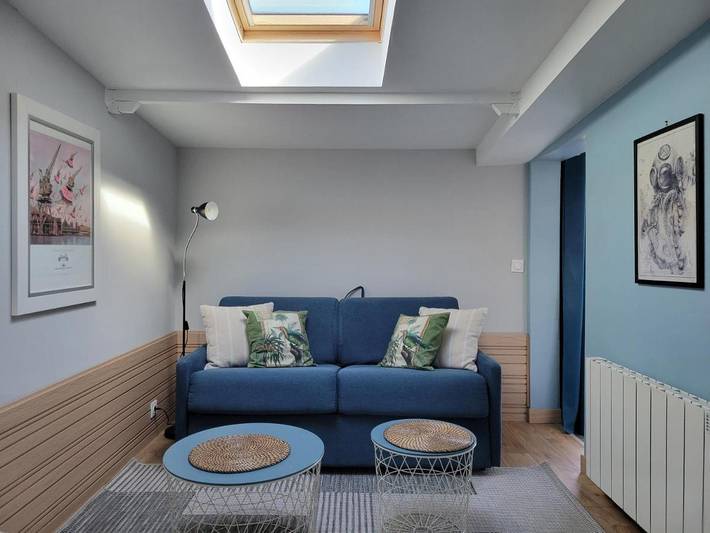 Appartement de vacances pour 2 personnes, avec jardin