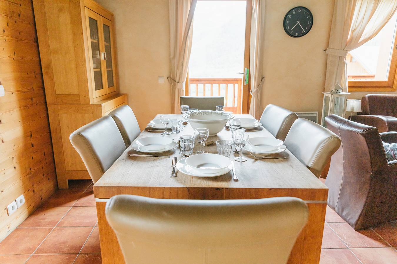 Villa France — Luxury chalets (6p) With 3 bed- and bathrooms. In center of Saint François Longchamp ski in & out. in Saint-François-Longchamp, Massif de la Vanoise