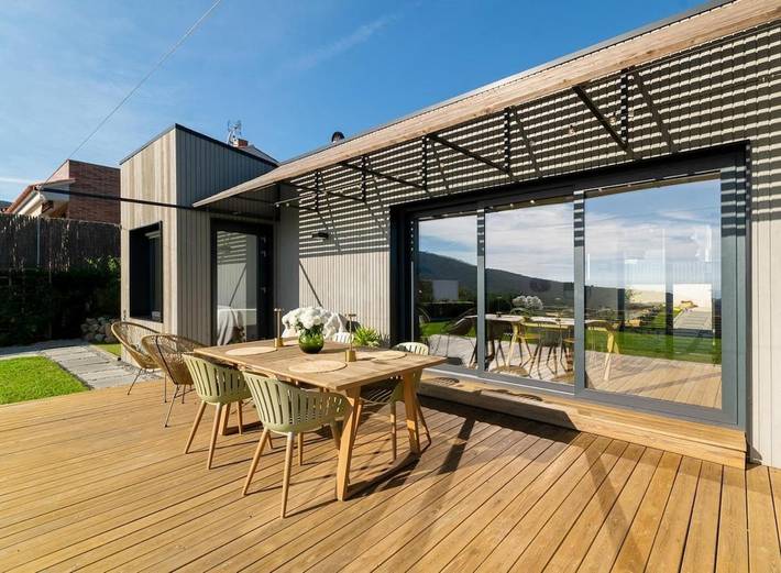 Location de vacances pour 2 personnes, avec jardin et vue, animaux acceptés à Argentona