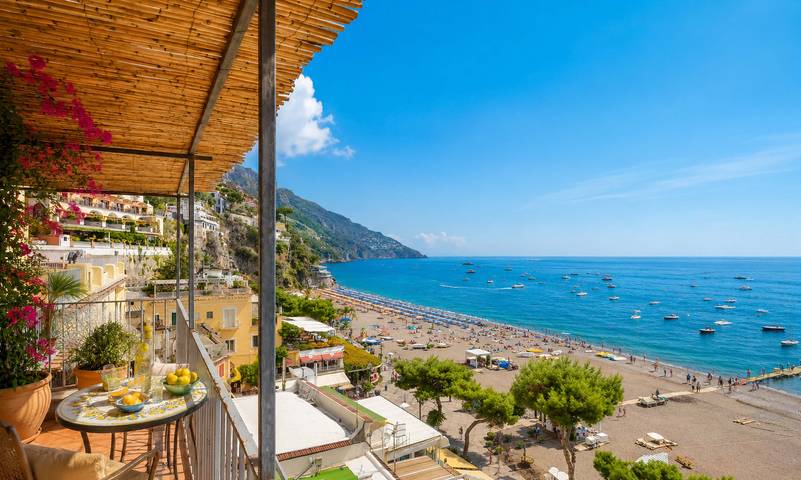 Location de vacances pour 6 personnes, avec Vue sur l’océan ainsi que Balcon et Terrasse à Positano - 4