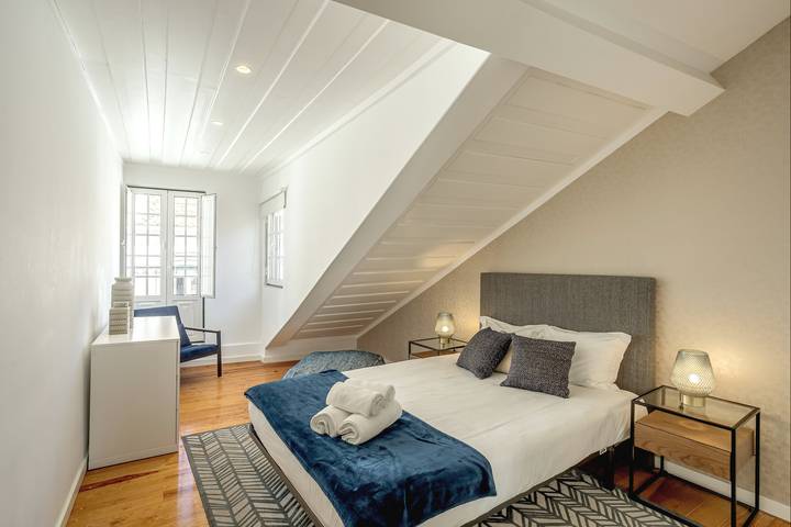 Lägenhet för 4 Personer, med balkong i Lissabon