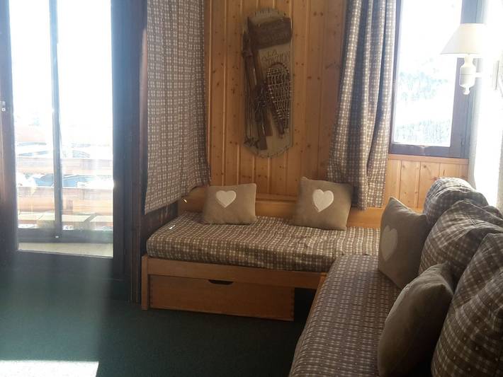 Gehele studio, Studio voor 4 personen met balkon in Les Menuires, Saint-Martin-de-Belleville