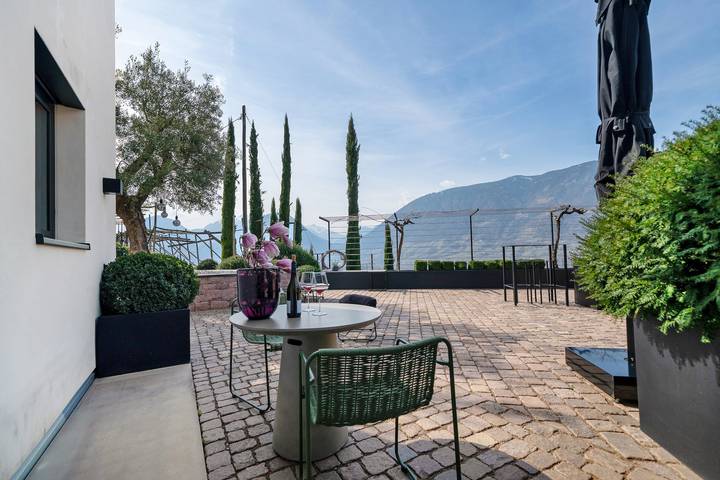 Apartamento entero, Apartamento Exclusive Privat Lounge con vistas, sauna y piscina salada en azotea in Merano, Alpes de Sarntal