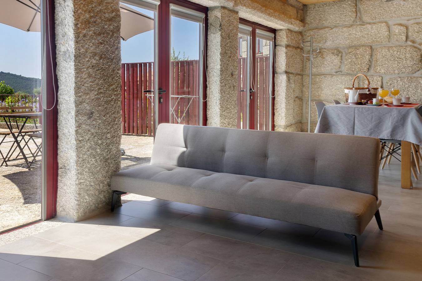 Casa rural 'Casa Do Alpendre - T2' con vistas al lago, Wi-Fi y aire acondicionado in Anissó e Soutelo, Distrito de Braga