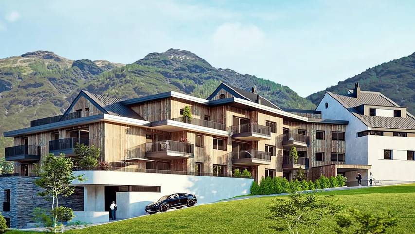 Ferienwohnung für 9 Personen, mit Balkon und Sauna in Ladis