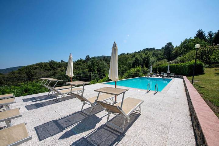 Appartement de vacances pour 3 personnes, avec jardin ainsi que terrasse et piscine, animaux acceptés - 1