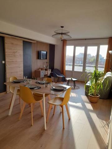 Gîte pour 4 personnes, avec vue à Leffrinckoucke
