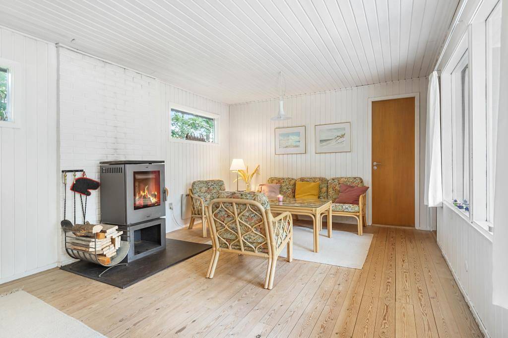 Gemütliches Häuschen im Grünen, 6 Personen, gratis Internet in Ho, Varde