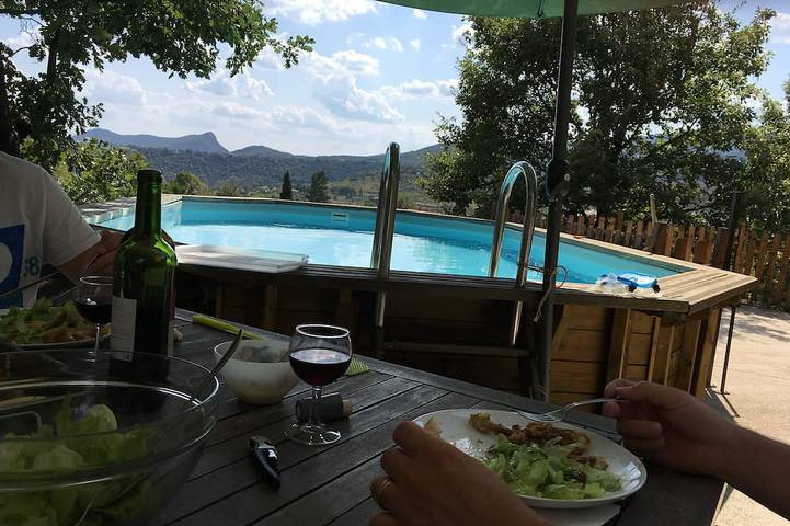 Maison de vacances pour 8 personnes, avec jardin et terrasse à Les Vans