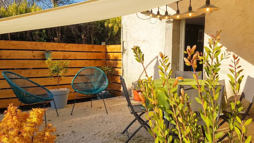 Maison de vacances pour 2 personnes, avec Jardin