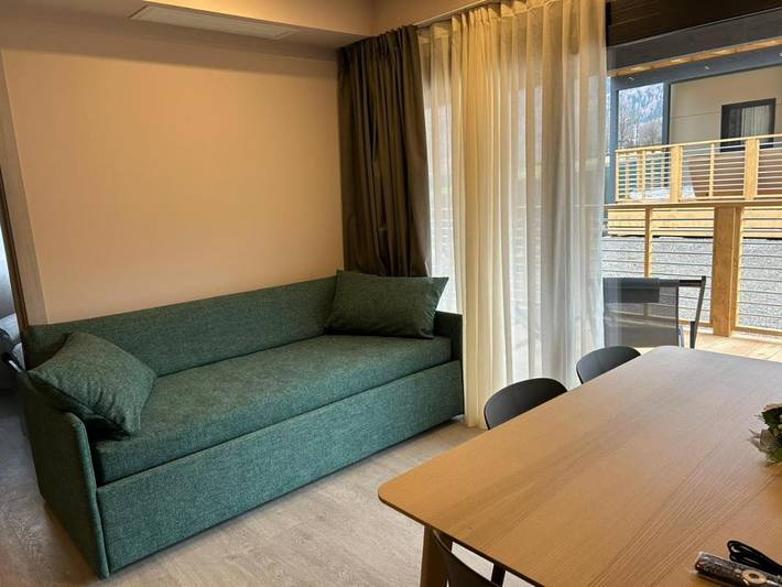 Glamping per 6 persone, con panorama e balcone in Trentino