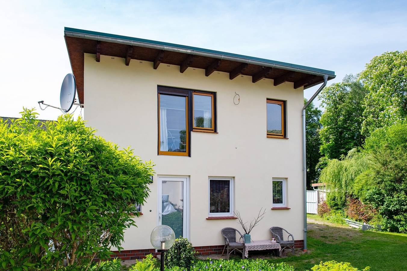 Apartamento entero, Apartamento vacacional "Gabi" con terraza compartida y Wi-Fi in Malchow, Fleesensee