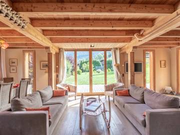 Chalet pour 12 personnes, avec balcon à Les Houches