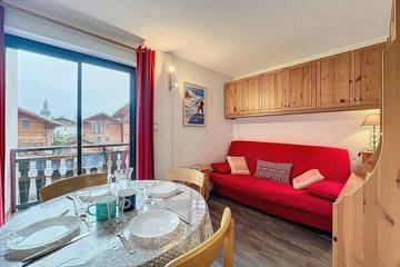 Gîte pour 4 personnes, avec balcon à Montriond