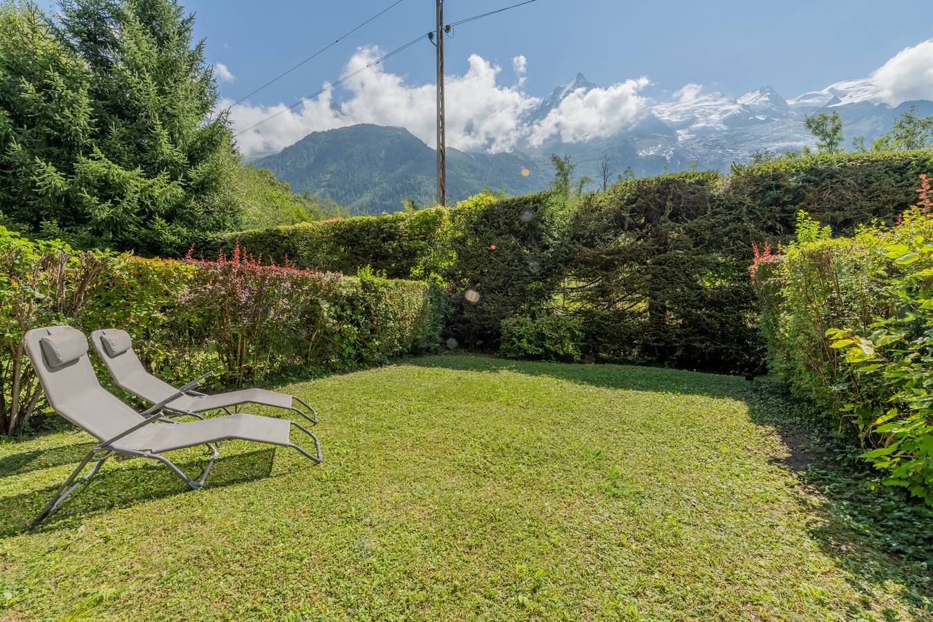 Geheel appartement, Appartement Les Capucins jardin in Chamonix, Bonneville regio