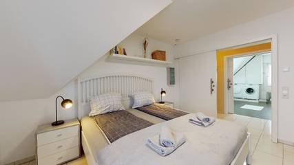 Ferienwohnung für 4 Personen, mit Balkon/Terrasse und Terrasse in Bielefeld