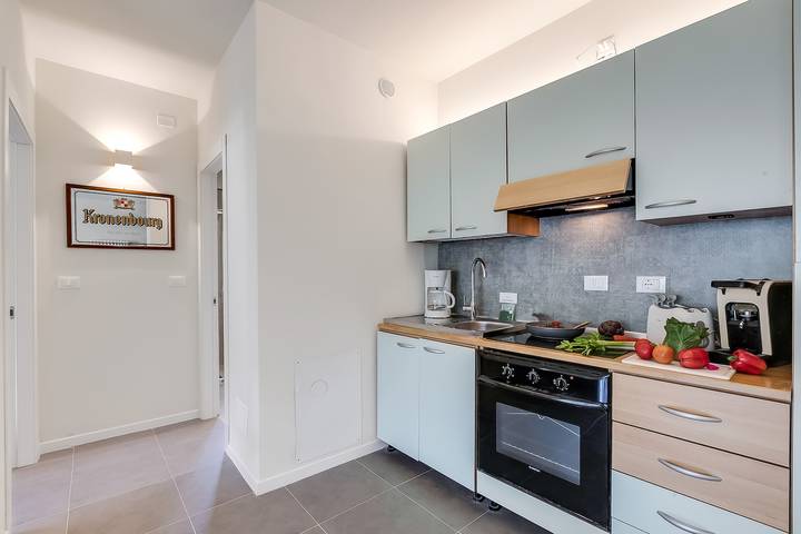 Ferienwohnung für 4 Personen, mit Seeblick und Balkon, kinderfreundlich in Arco - 4