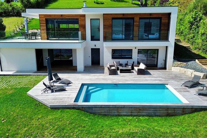 Villa pour 10 personnes, avec balcon et jardin - 1