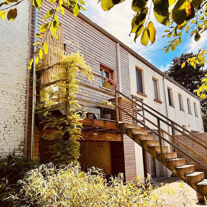 Appartement de vacances pour 2 personnes, avec jardin ainsi que vue et balcon