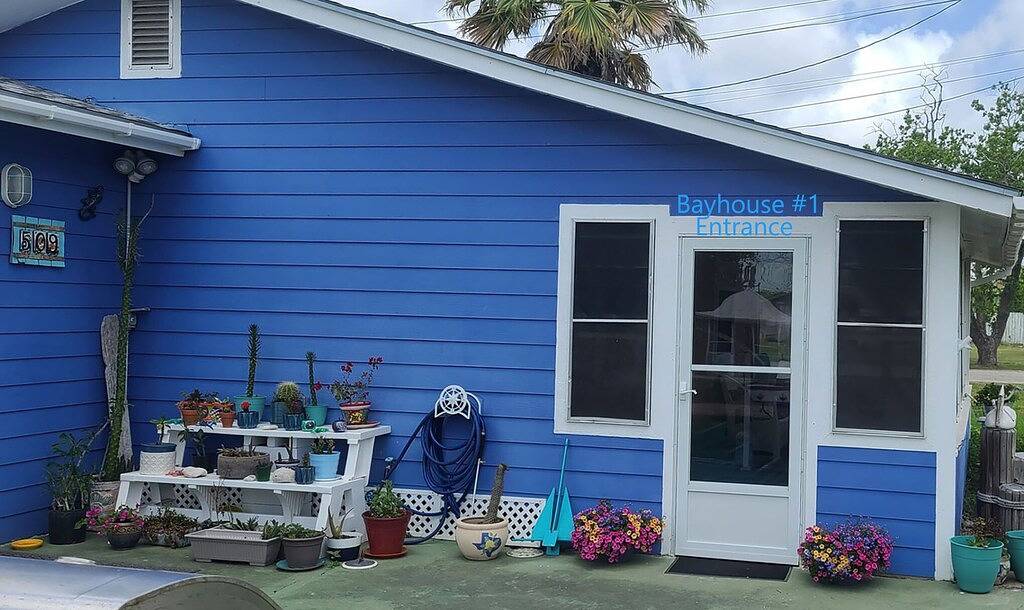 Ganze Wohnung, Studio-Deluxe-Ensuite Dusche-Strandblick-Coastal Cottage Bay House in Palacios, Matagorda Bay