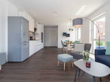 Ferienwohnung für 6 Personen, mit Garten und Balkon in der Mecklenburger Bucht