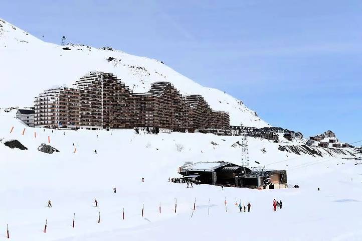 Studio pour 4 personnes, avec Balcon et Vue