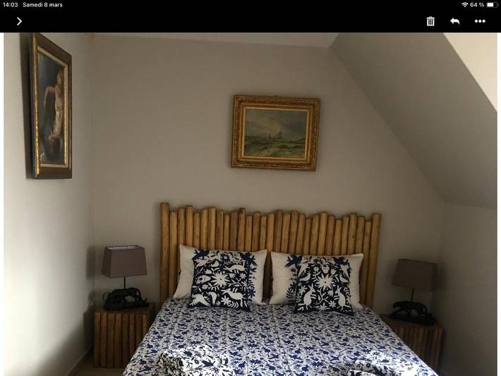 Location de vacances pour 2 personnes, avec terrasse ainsi que vue et jardin à Huelgoat - 4