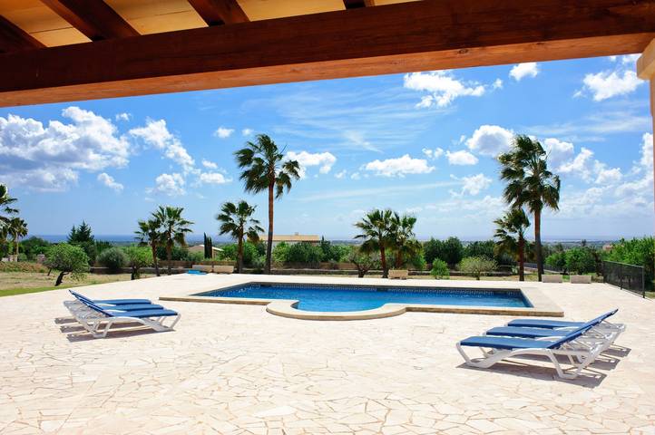 Finca für 6 Personen, mit Pool und Balkon sowie Meerblick und Garten in Calonge (Mallorca) - 3