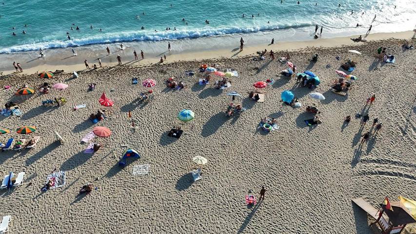 Ferienwohnung für 4 Personen, mit Garten und Sauna sowie Pool und Ausblick in Avsallar