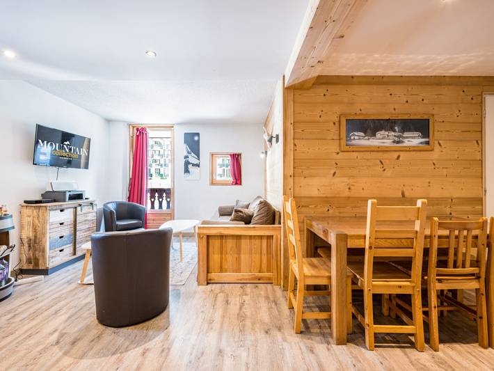 Gîte pour 5 personnes, avec balcon dans Office De Tourisme De Val D Isere