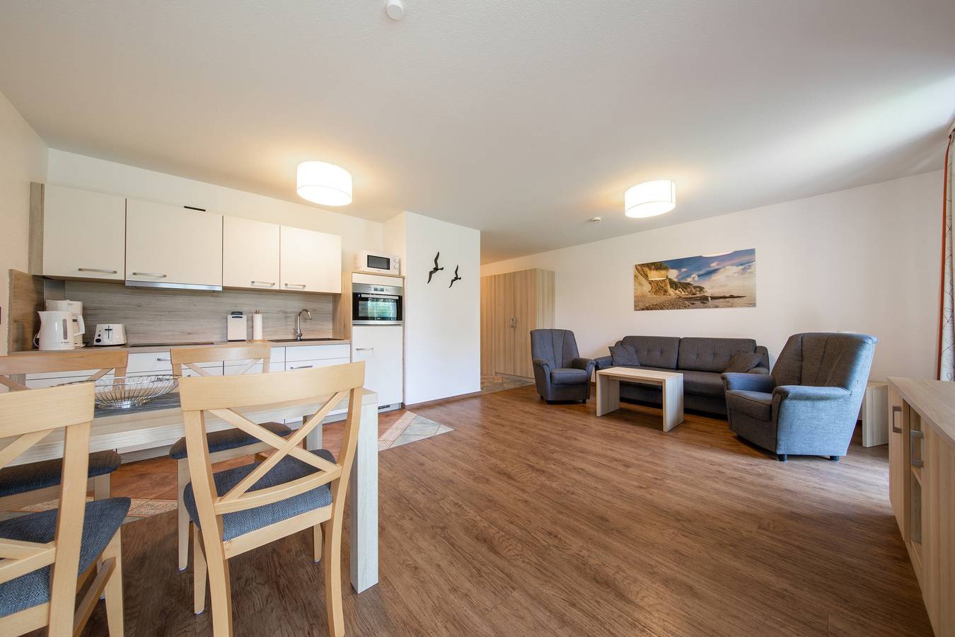 Apartamento vacacional entero, Haus an der Düne Wohnung 2 in Gager, Mönchgut