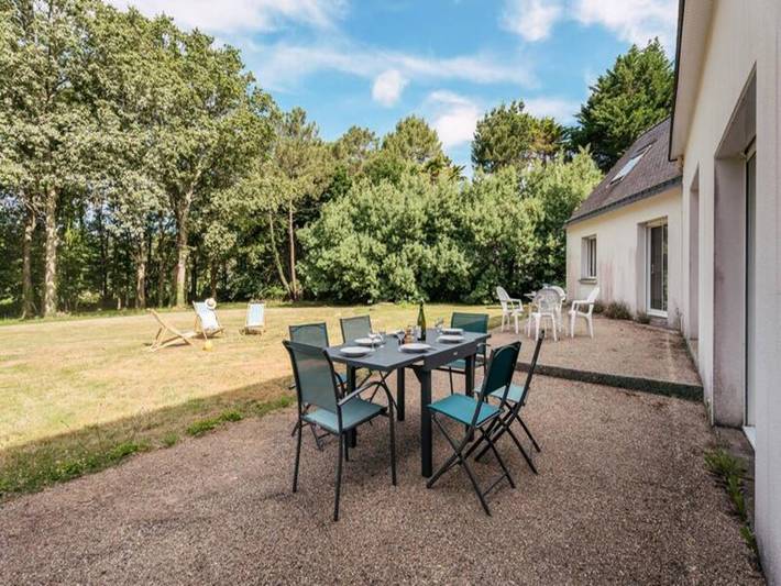 Appartement de vacances pour 8 personnes, avec jardin