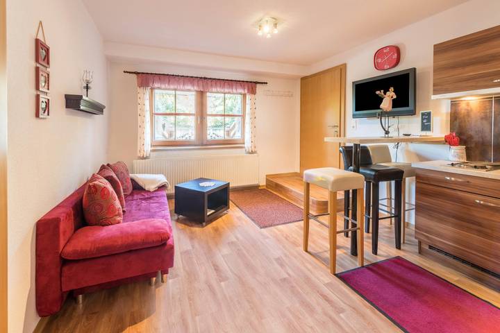 Ganze Wohnung, Gemütliches Appartement Schneeberger mit Bergblick, Wlan und Garten in Mayrhofen, Zillertaler Alpen
